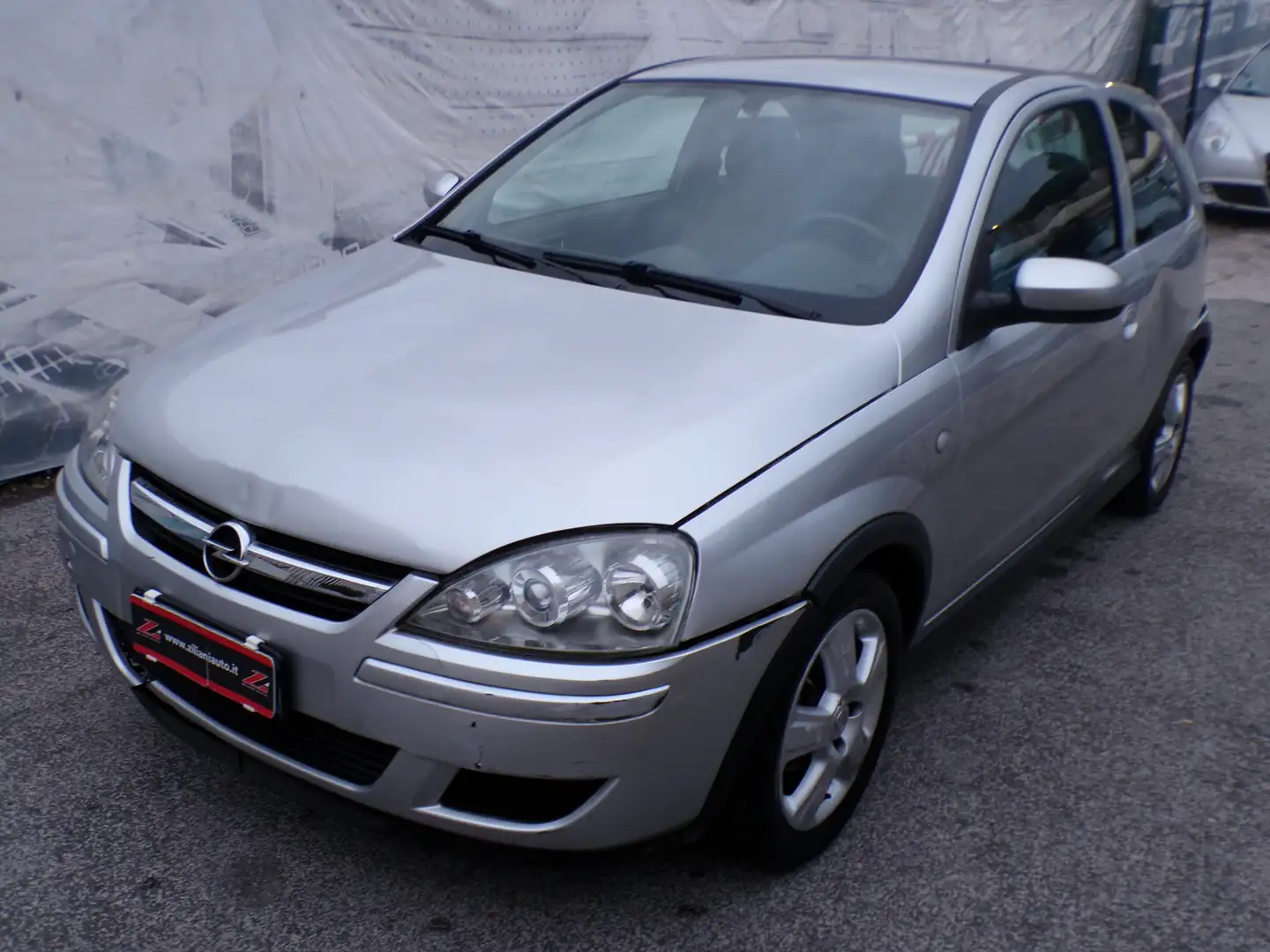 Opel Corsa 3p 1.2 UNIPRO'..SOLO 57.000KM.. Plateado - 2