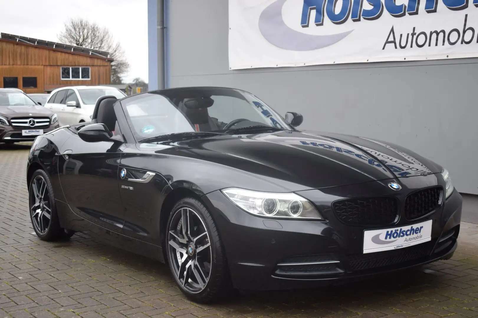 BMW Z4 Roadster sDrive,Xenon,Leder,Parks,V&H,Sitzh, Schwarz - 1