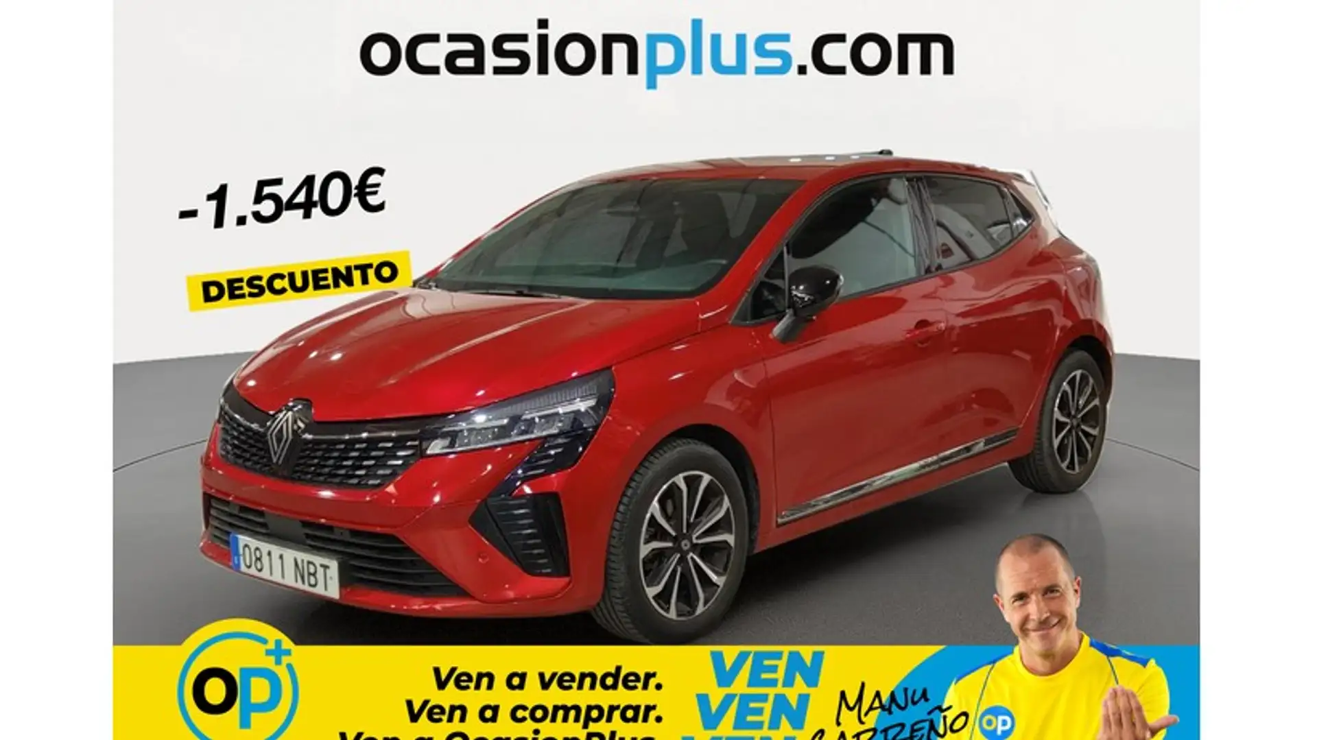 Renault Clio TCe GLP Techno 74kW Rojo - 1