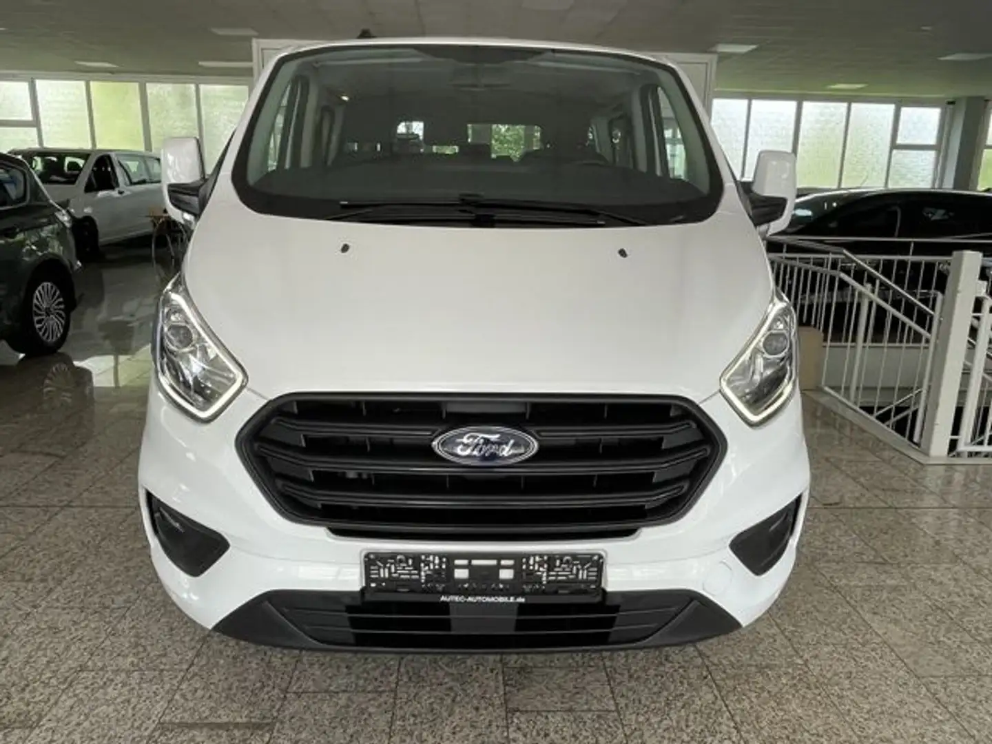Ford Transit Custom Kombi 320 L1 AHK+KLIMA+9-SITZER Weiß - 2