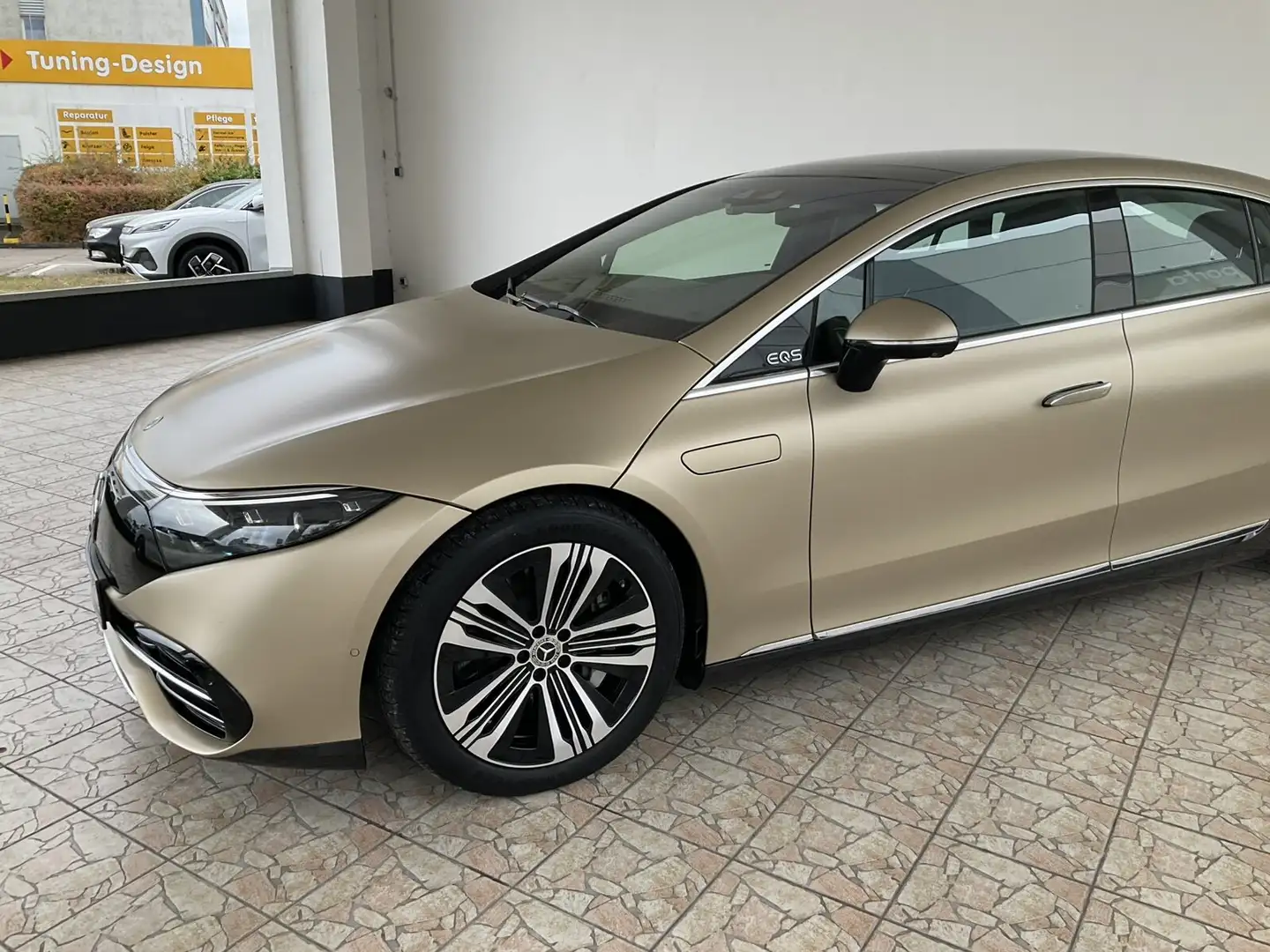 Mercedes-Benz EQS EQS 500 4M Electric Art/Pano-Dach/Distronic/Navi Gold - 2