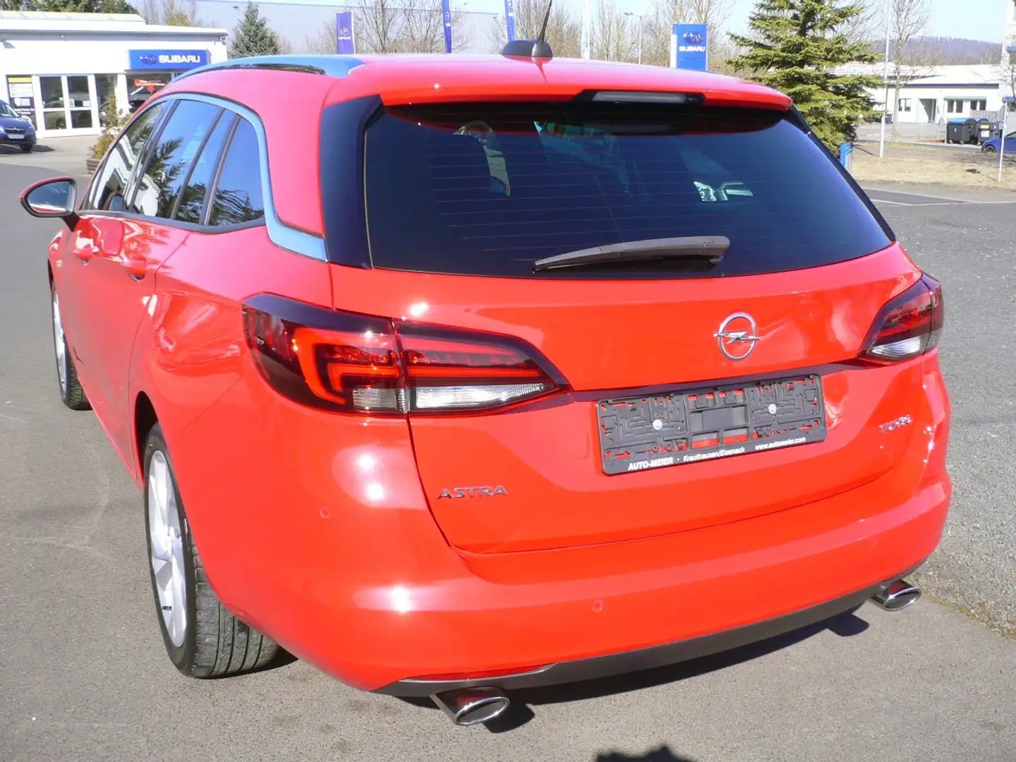 Opel Astra 1.6 Turbo Start/Stop Sports Tourer Dynamic mit AHK Rot - 2
