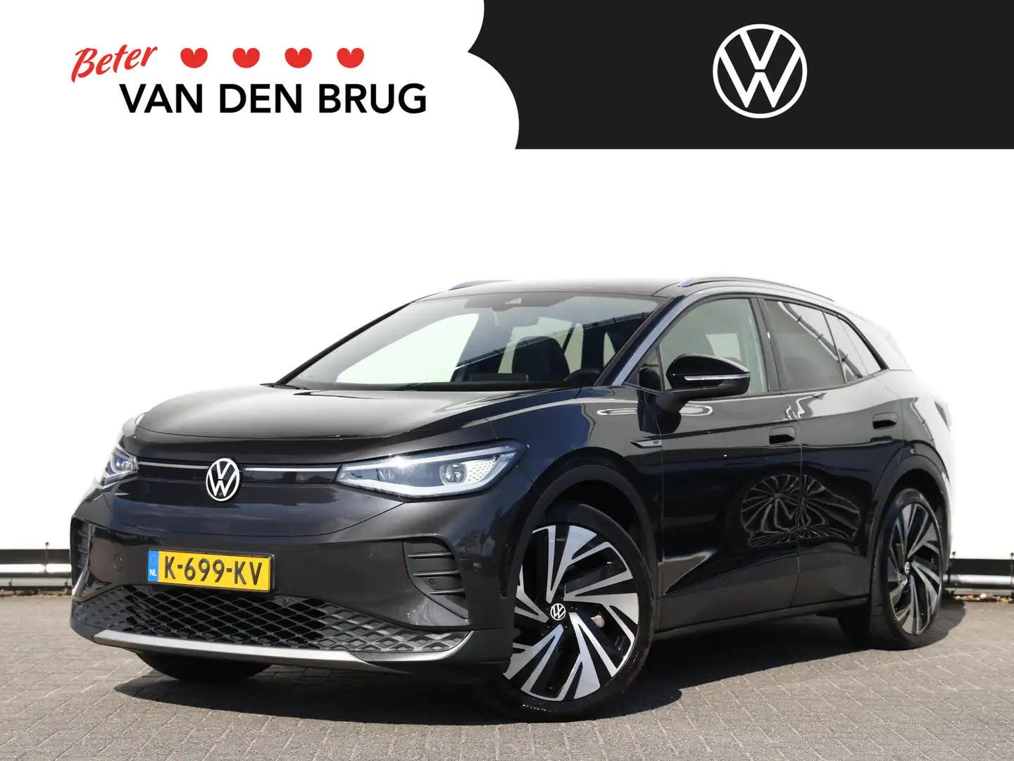 Volkswagen ID.4 First Max 77 kWh 204 pk | Navigatie | Led Matrix I Grigio - 1