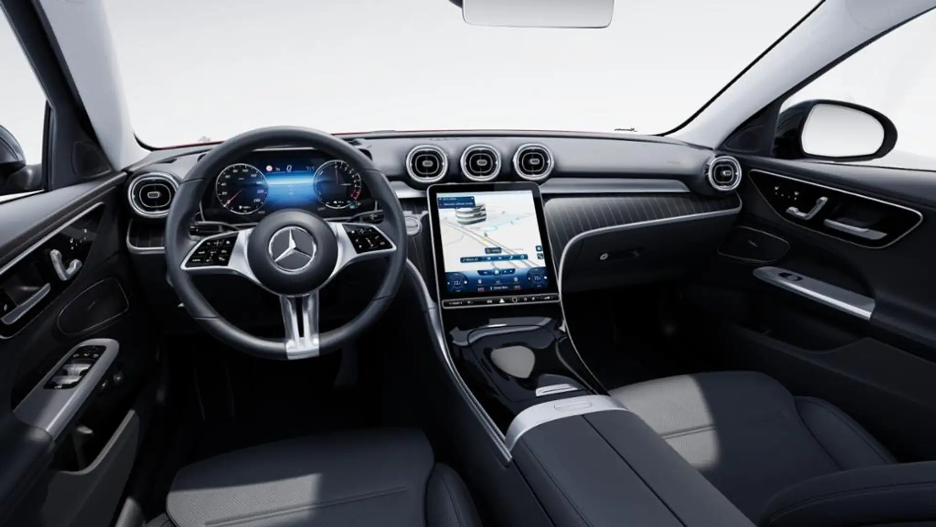 Mercedes-Benz C 300 e 4M Avantgarde/Digital Light/AHK/DISTRONIC Rot - 2