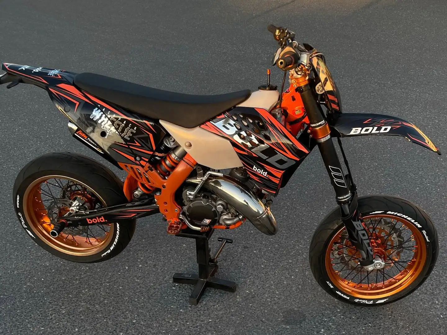 KTM 125 EXC Naranja - 2