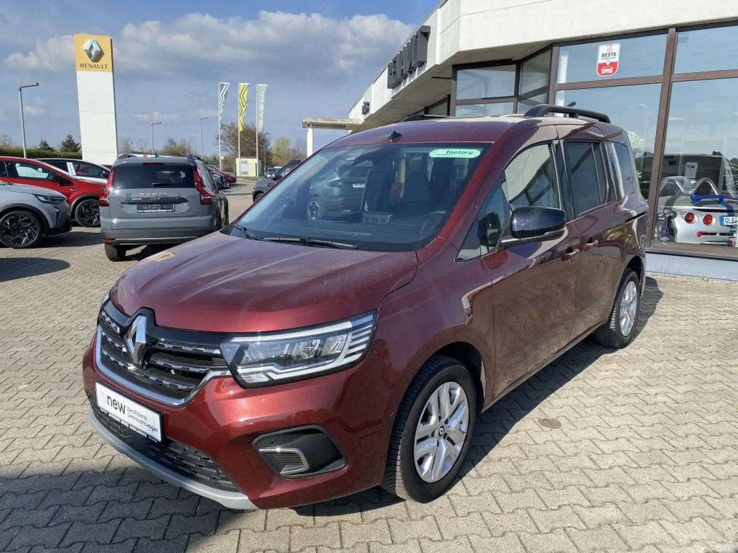 Renault Kangoo TCe 130 EDC Techno Rot - 1