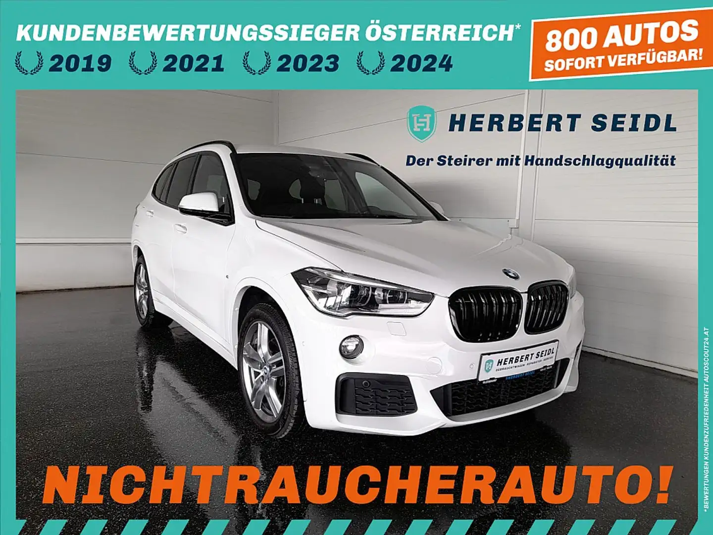 BMW X1 M-SPORT sDrive18d *LED / HEAD-UP / NAVI / KAMER... Fehér - 1