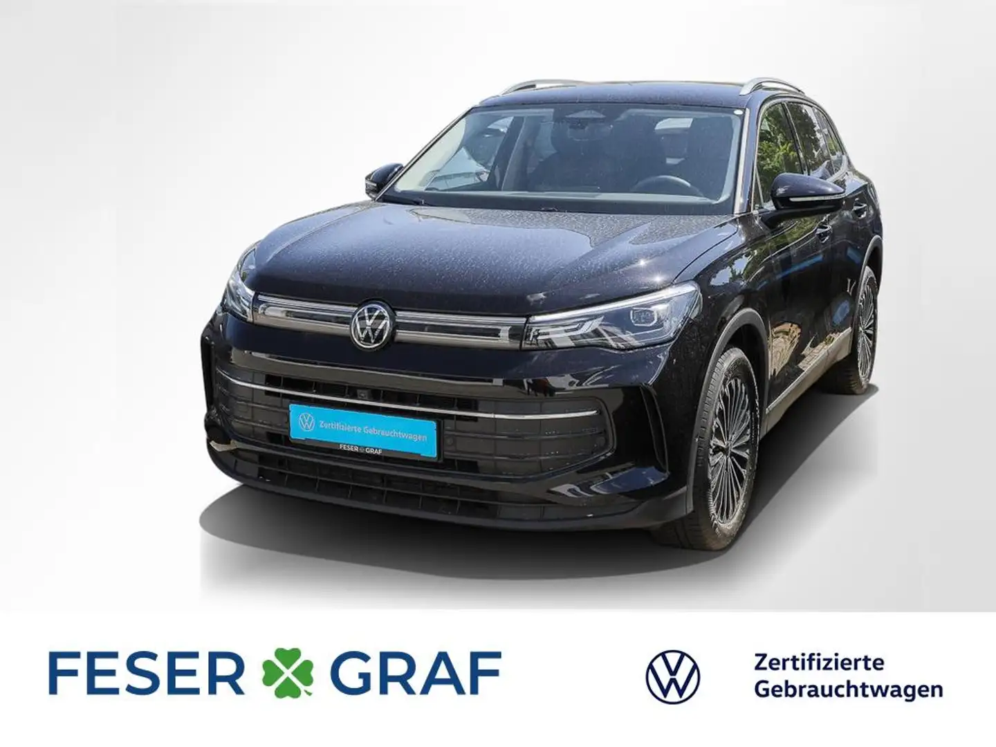 Volkswagen Tiguan 2.0 TDI Life neues Modell DSG AHK Navi Zwart - 1