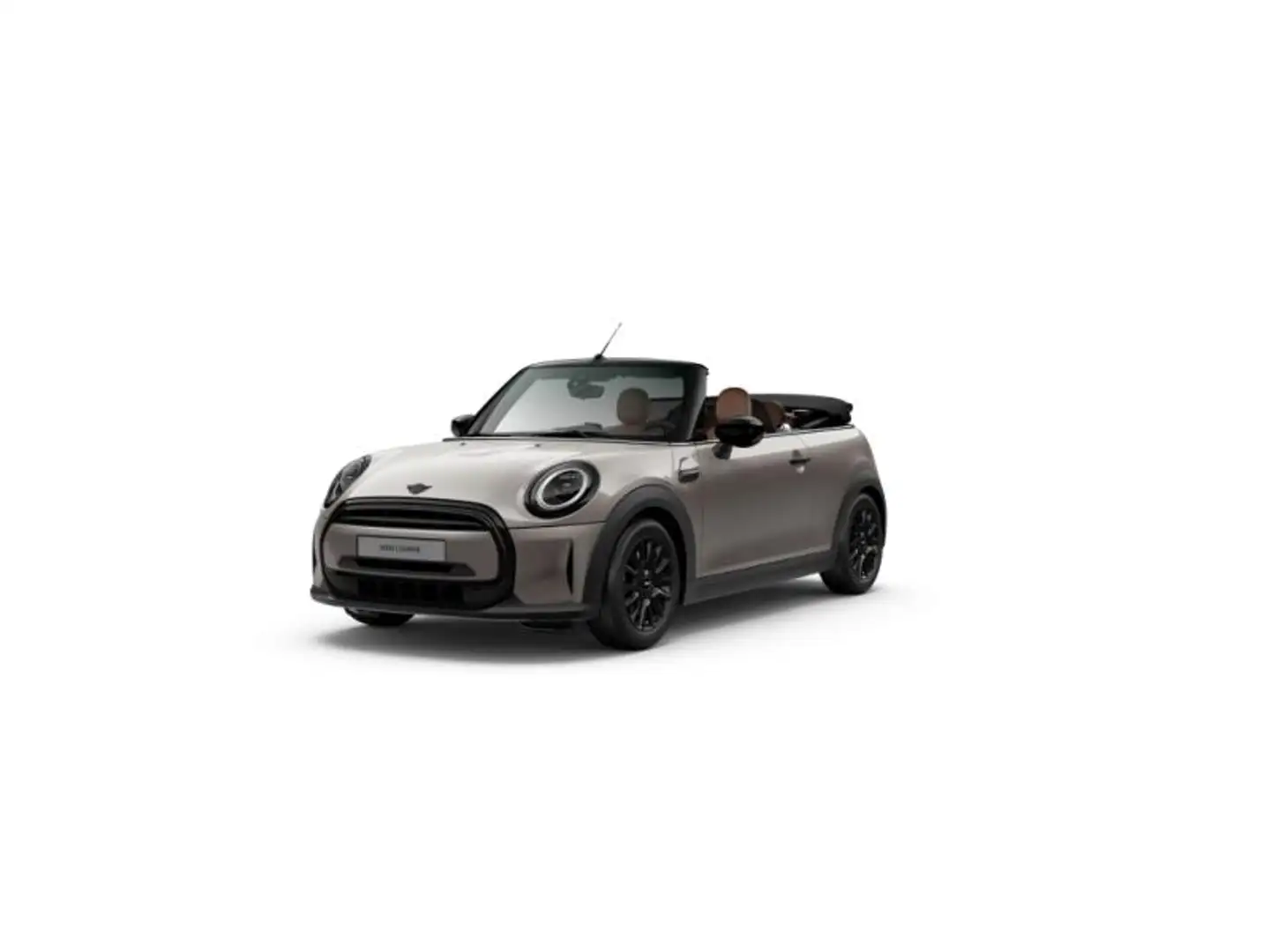 MINI Cooper Cabrio AUTOMAAT - LEDER - NAVI Grijs - 1
