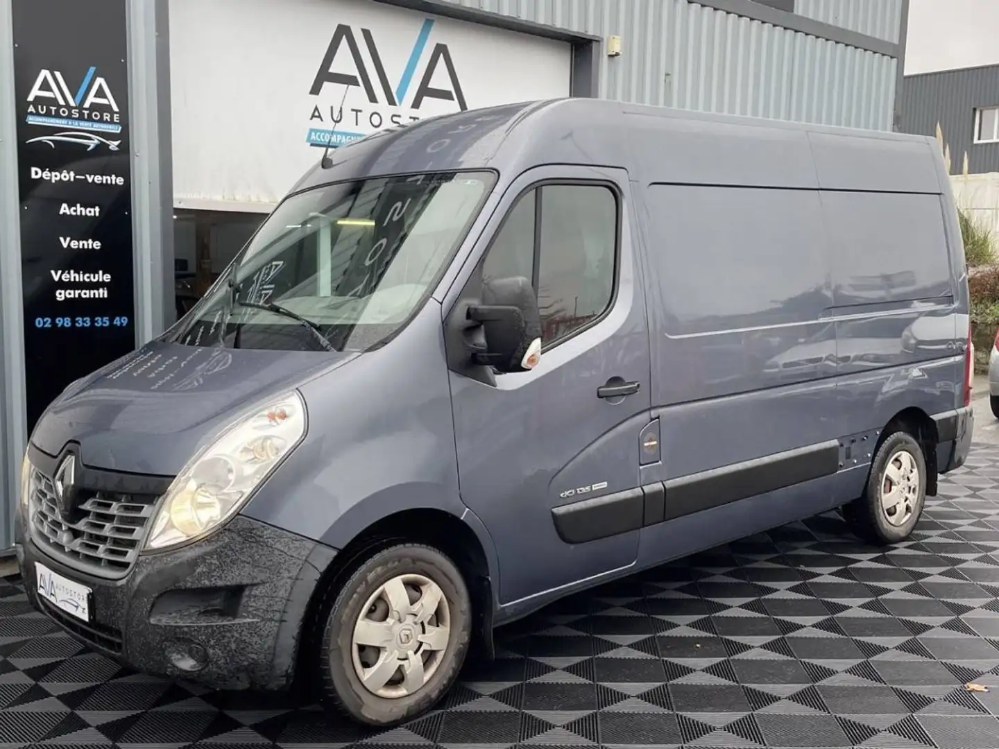 Renault Master III Phase 2 F3500 L2H2 2.3dCi 136ch Gris - 1