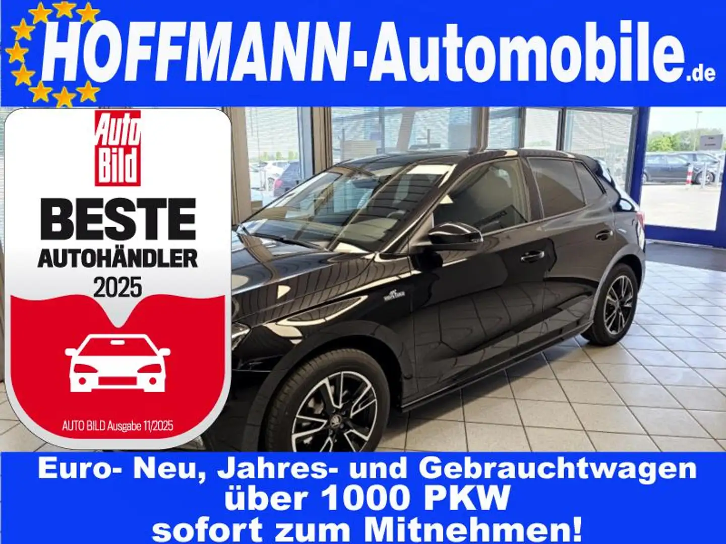 Skoda Fabia Monte Carlo Climatr.,Sitzhzg.,Lenkradhzg. Schwarz - 1