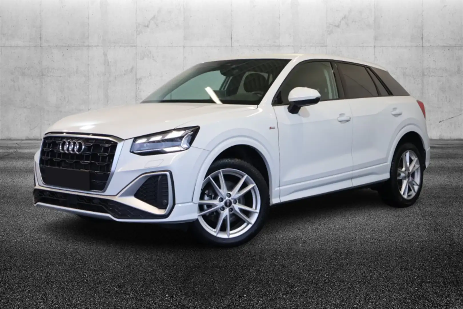 Audi Q2 35 TDI S tronic S line edition Blanc - 1