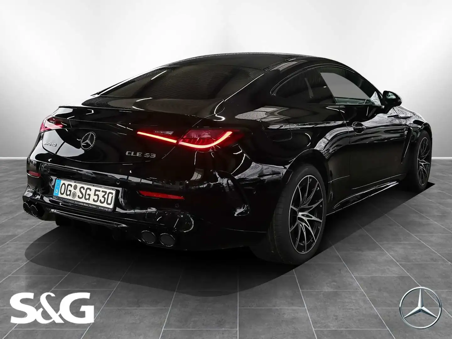 Mercedes-Benz CLE 53 AMG 4M+ Coupé AMG MBUX+360°+DIG-LED+Pano Schwarz - 2