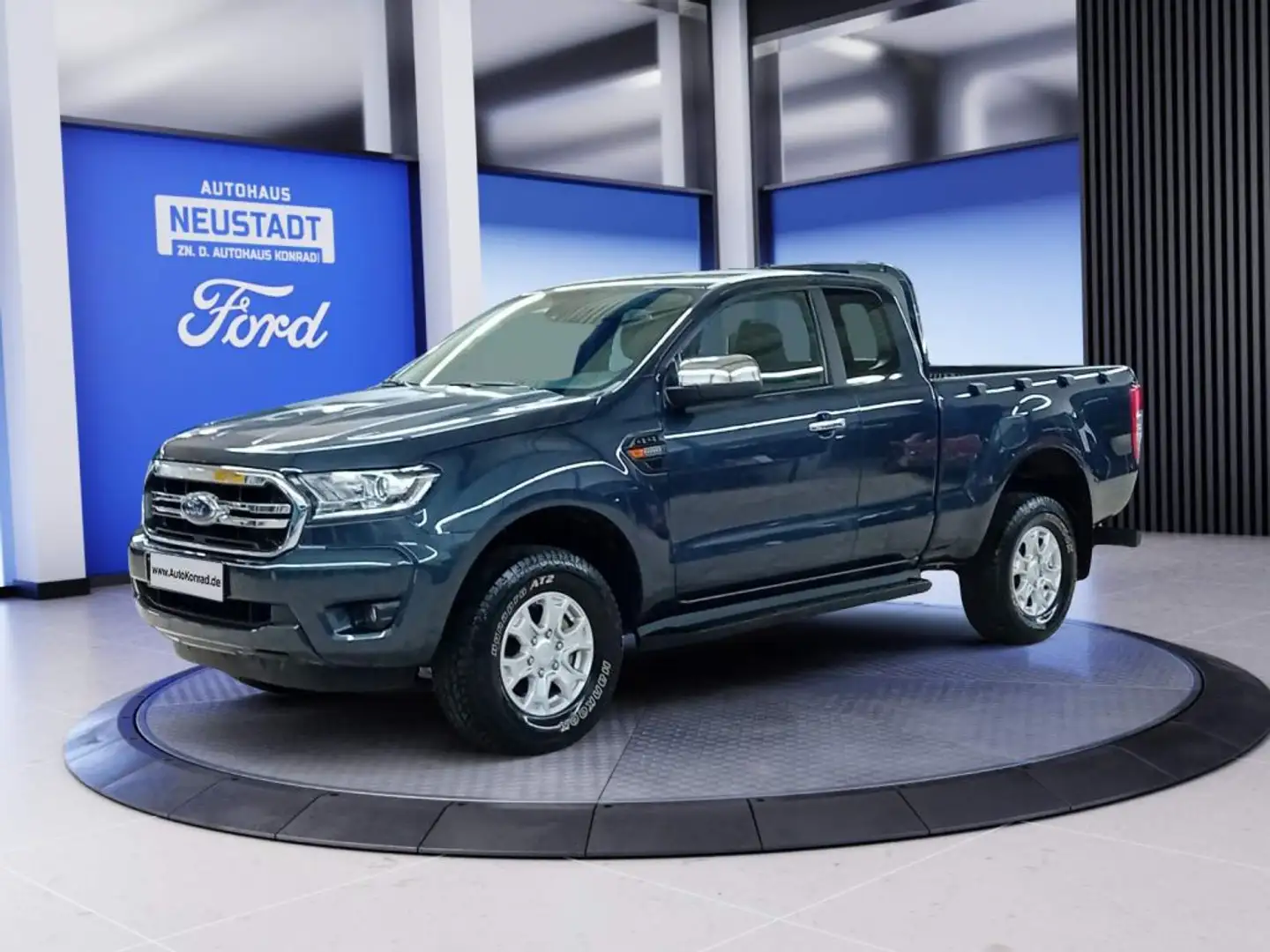 Ford Ranger Ranger Extra 2,0 l EcoBlue XLT *AHK* Gris - 1