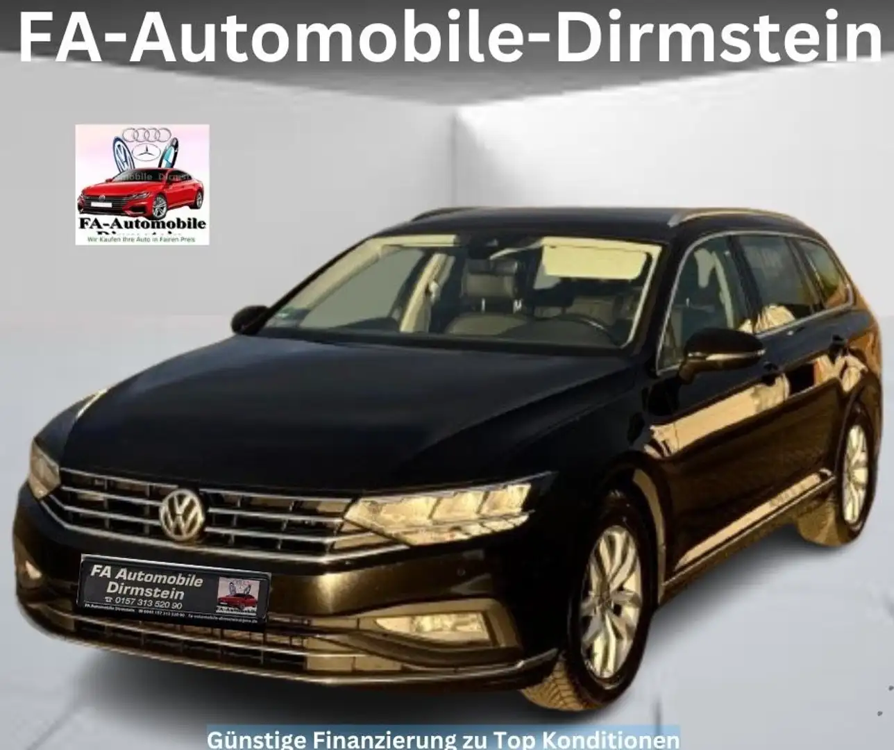 Volkswagen Passat Variant Passat Elegance 2.0TDI/DSG/LED/NAVI/AP.CAR.P/ACC Schwarz - 2