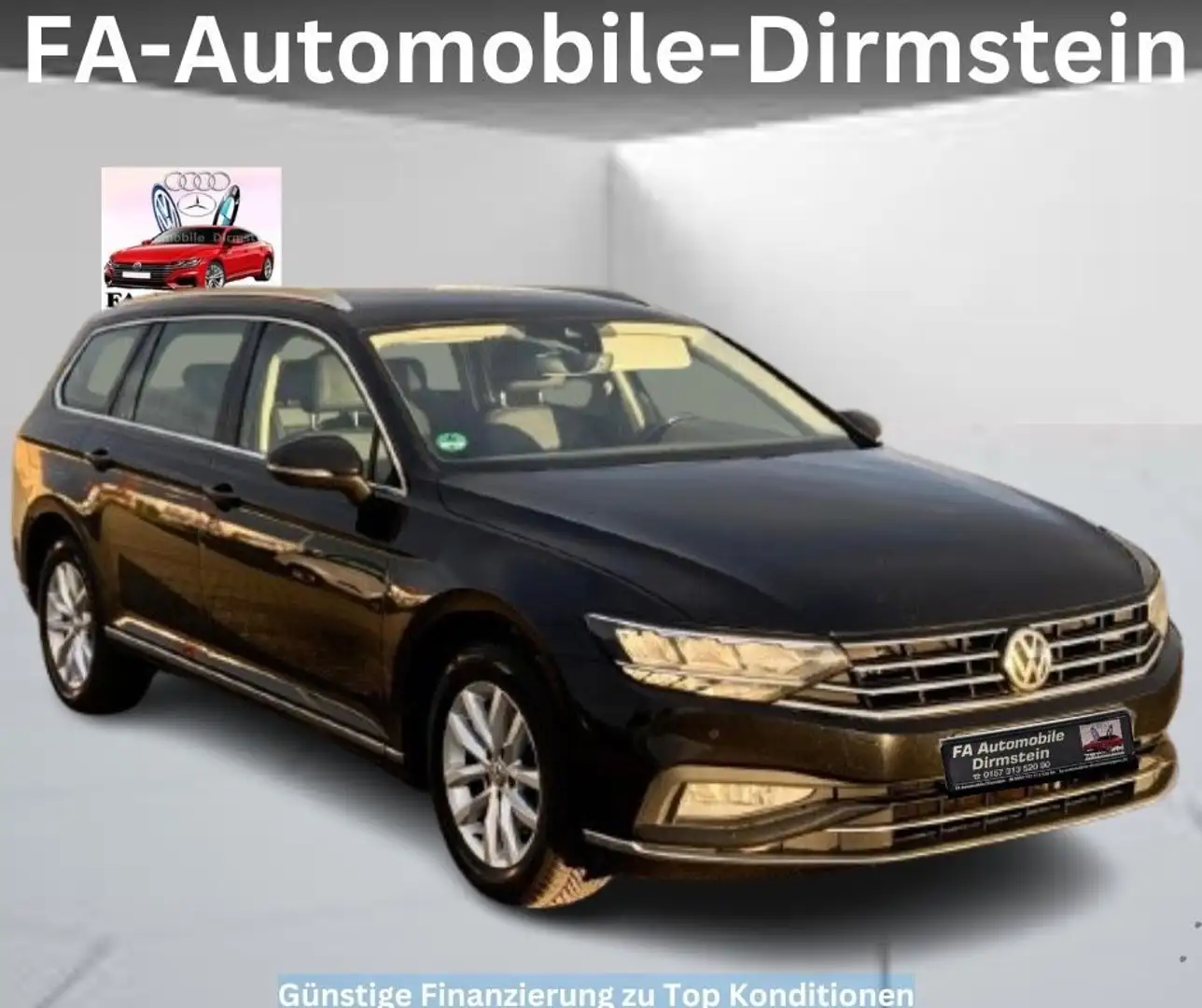 Volkswagen Passat Variant Passat Elegance 2.0TDI/DSG/LED/NAVI/AP.CAR.P/ACC Schwarz - 1