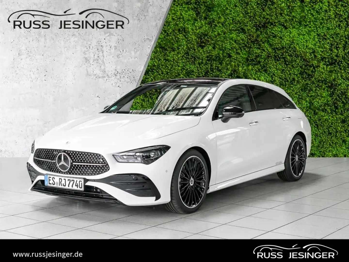 Mercedes-Benz CLA 200 SB AMG Line *Pano*KeyGo*360*MBeam*Totw.* Blanco - 1