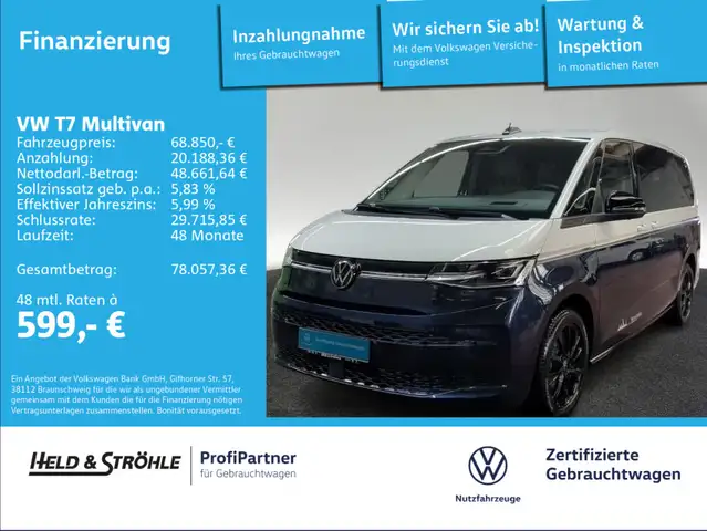 Volkswagen T7 Multivan Energy eHybrid 4M LÜ AHK HuD IQ.LED