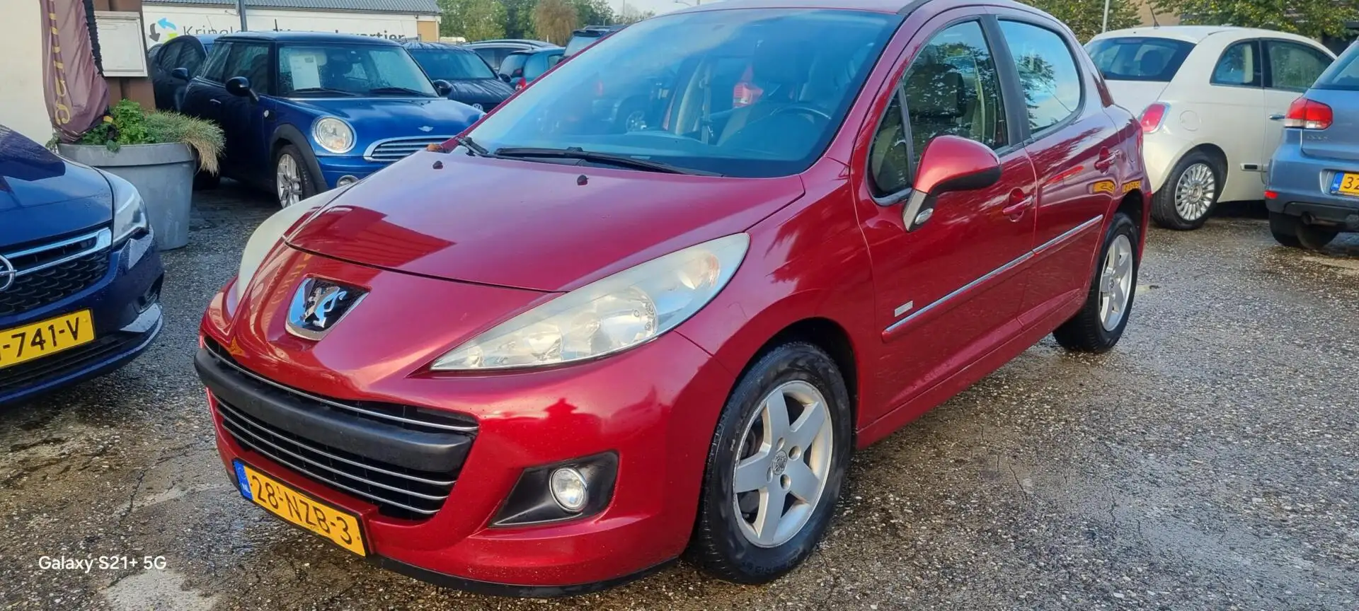 Peugeot 207 1.4 VTi Millesim 200š¢ā¬1799,-š¢inruilkoopje !! Rijd Rood - 1