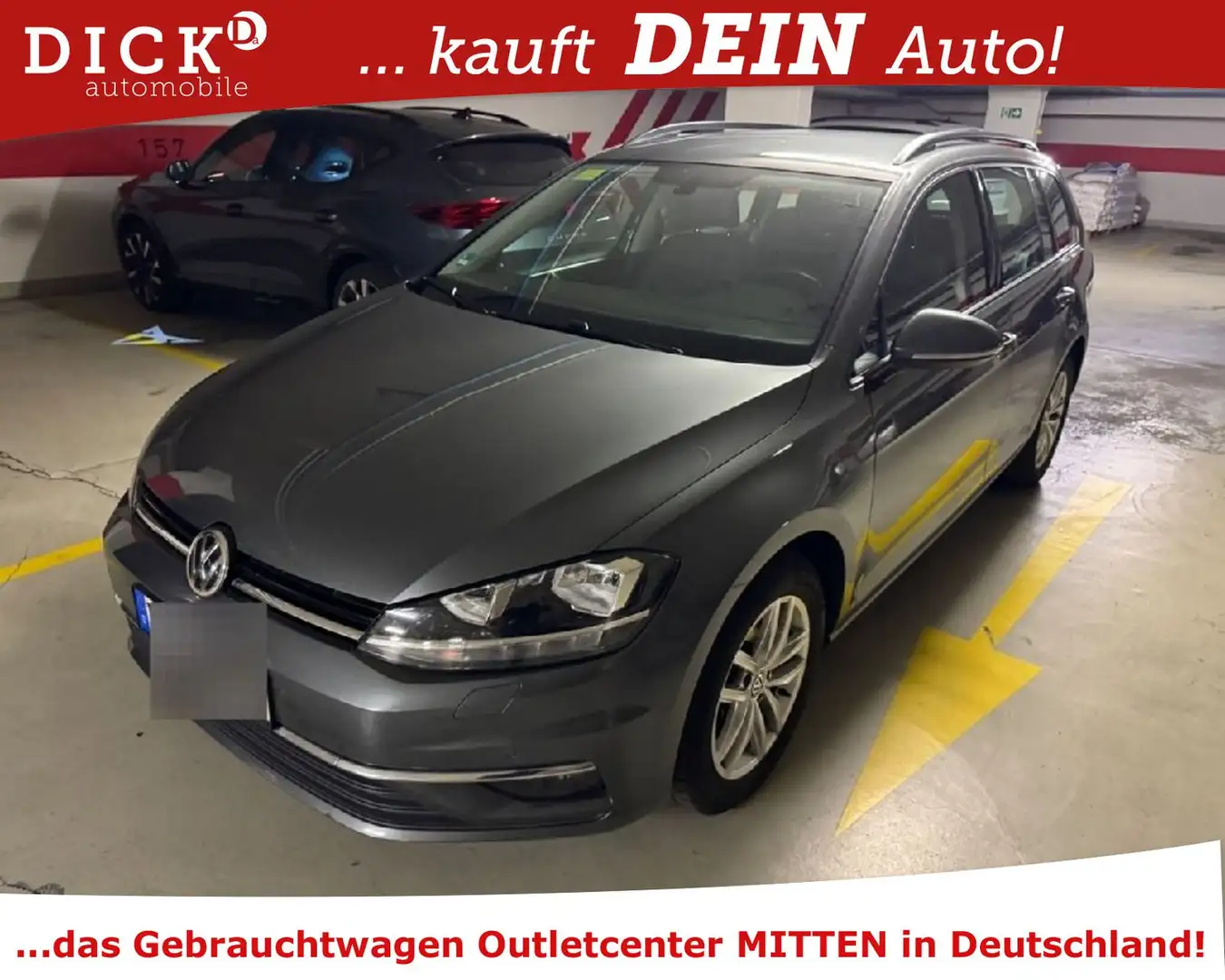 Volkswagen Golf V 2.0d DSG Comfortl NAVI/SHZ/KLIMAAUT/PDC Grijs - 1