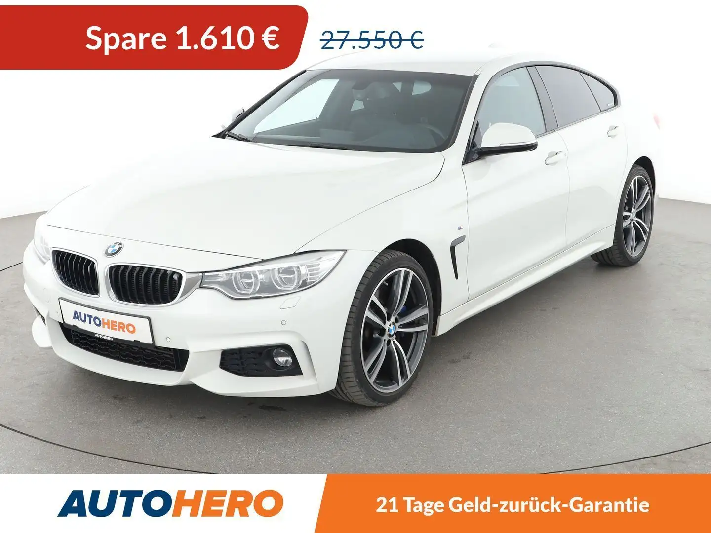 BMW 435 435d Gran Coupé xDrive M Sport Aut.*NAVI*TEMPO*LED Weiß - 1