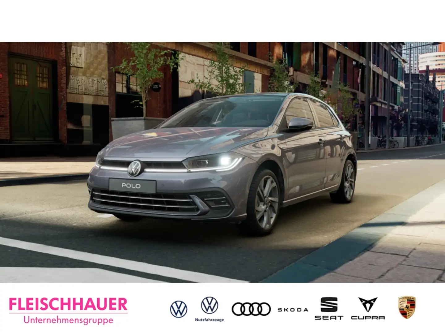 Volkswagen Polo 1.0 TSI Style ACC AHK LED  PANO WINTERRÄDER Grau - 1