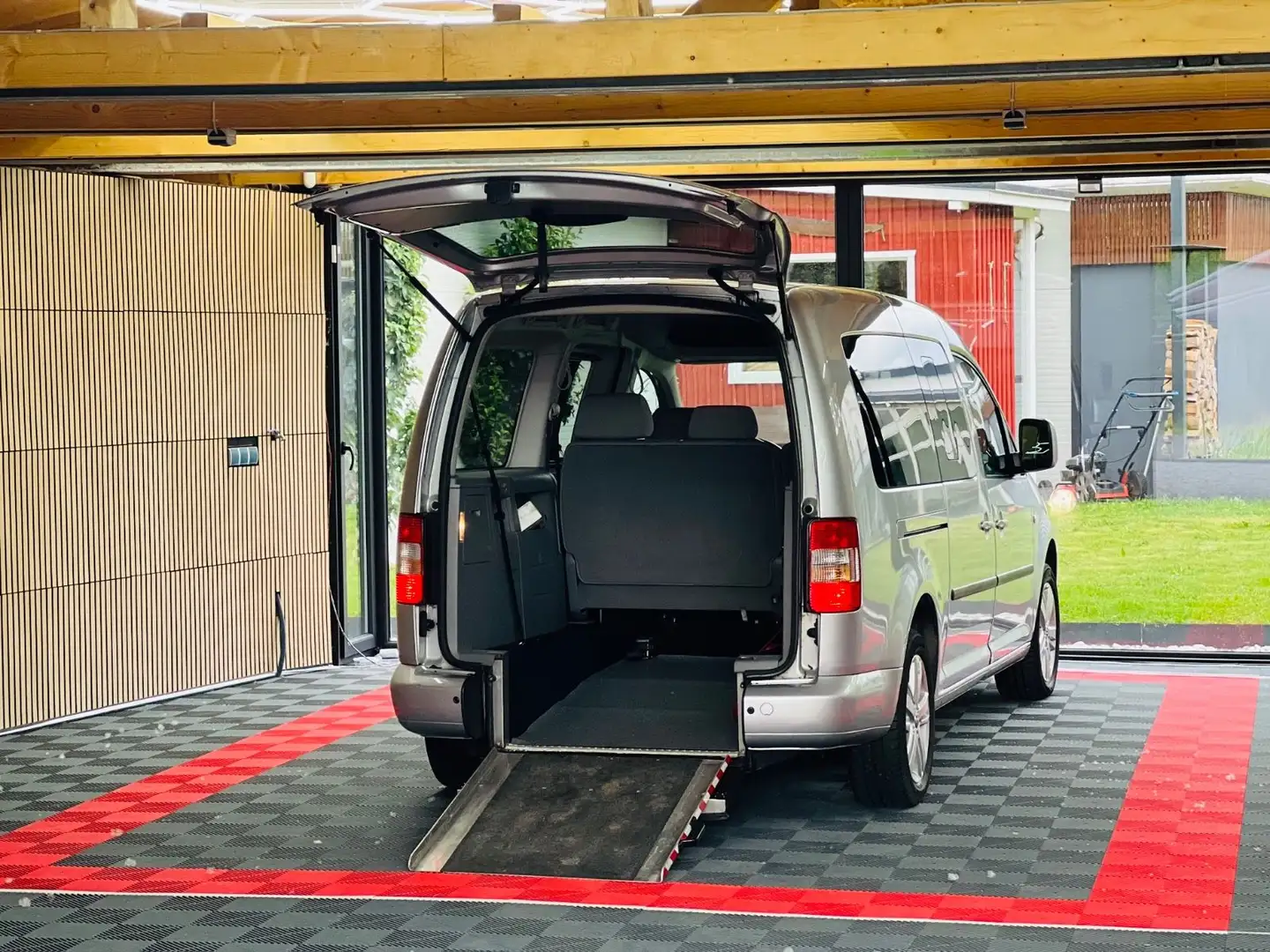 Volkswagen Caddy Behindertengerecht-Rampe Argent - 2