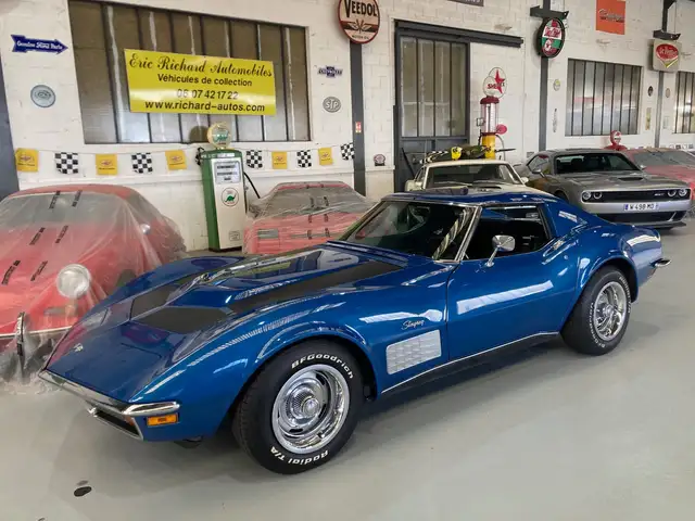Chevrolet Corvette C3 V8 454ci Big Block de 1972 en stock en France