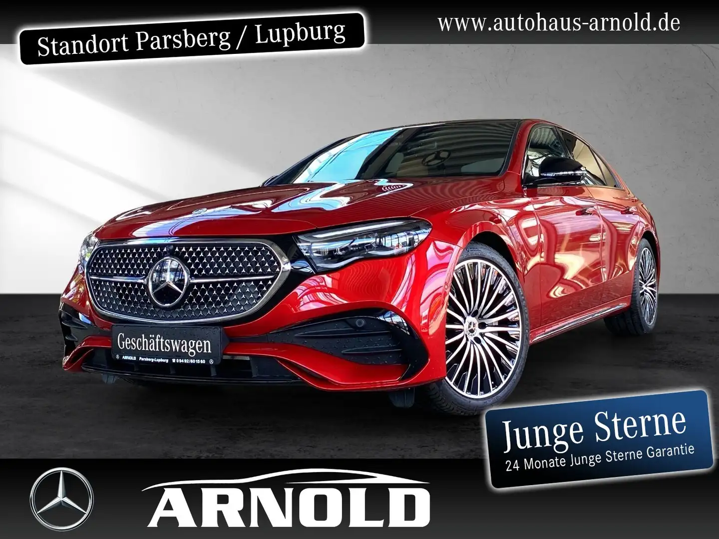 Mercedes-Benz E 200 E 200 AMG Line SUPERSCREEN 360° Pano HUD Distr. Rojo - 1