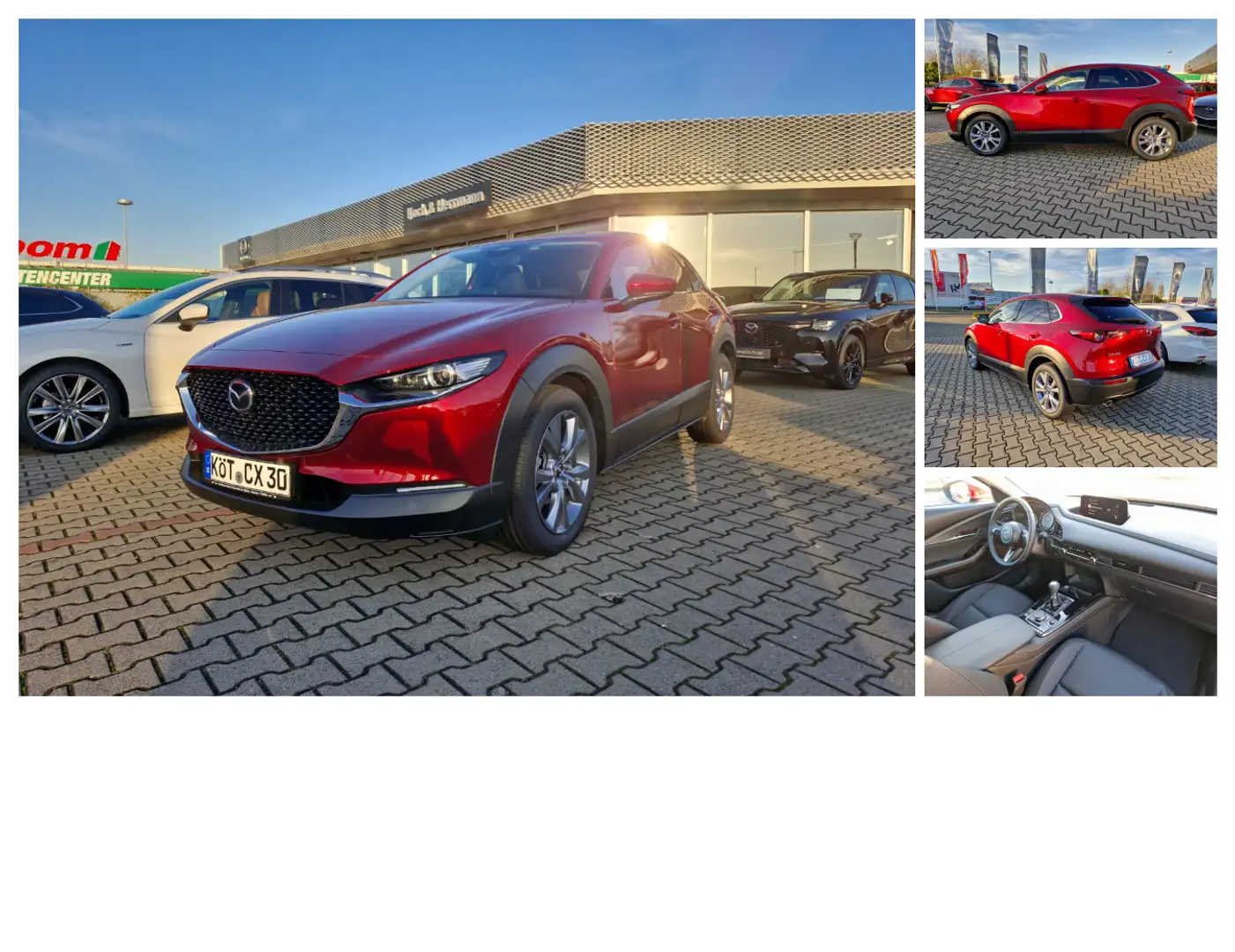 Mazda CX-30 2.5L e-SKYACTIV G 140ps MATRIX LED LENKRADHEIZUNG Rot - 1