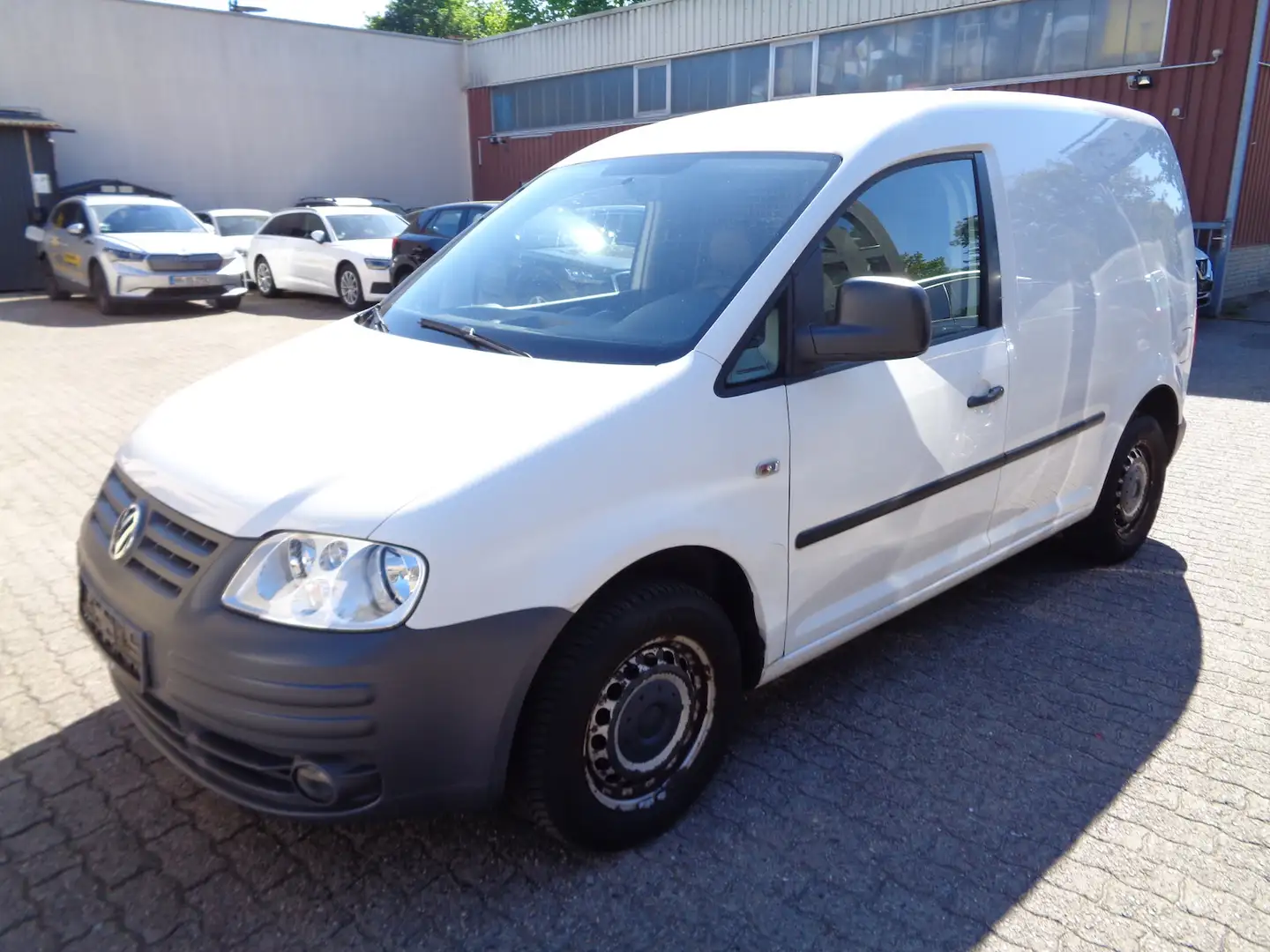 Volkswagen Caddy 2.0 SDI, AHK, Flügeltüren Weiß - 2