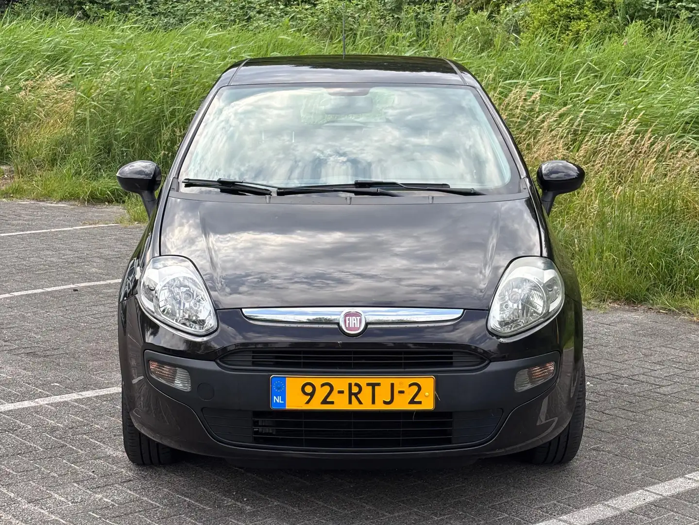 Fiat Punto Punto evo 1.4 Dynamic Zwart - 2