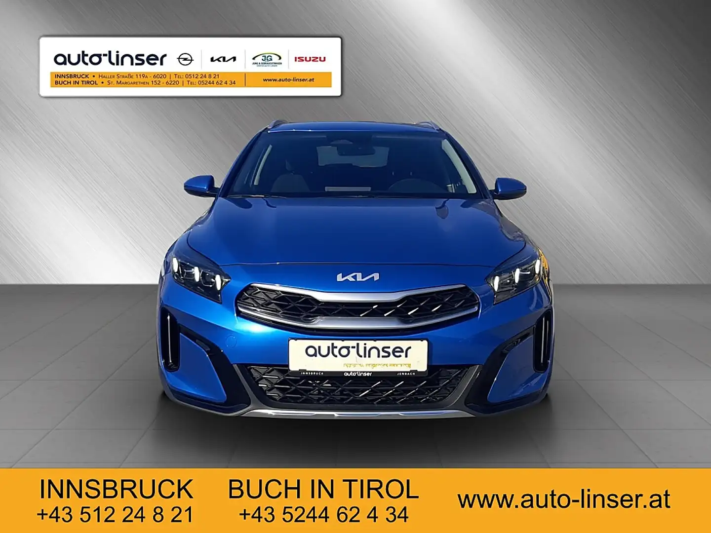 Kia XCeed Xceed 1,0 TGDI GPF Silber Blau - 2