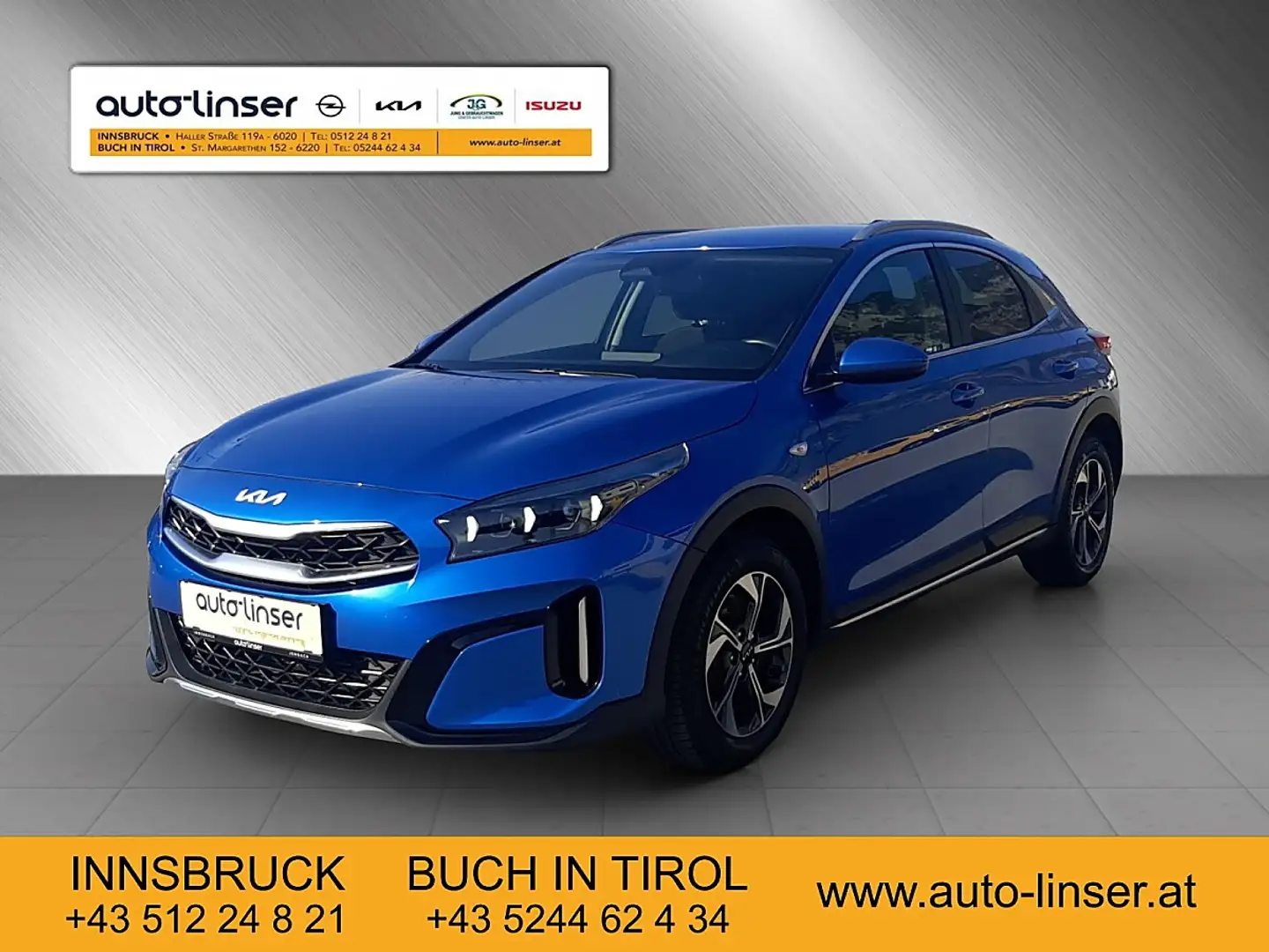 Kia XCeed Xceed 1,0 TGDI GPF Silber Blau - 1