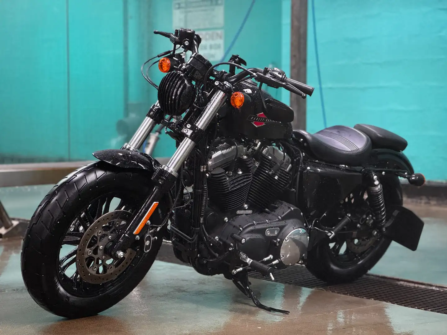 Harley-Davidson Sportster Forty Eight Zwart - 1
