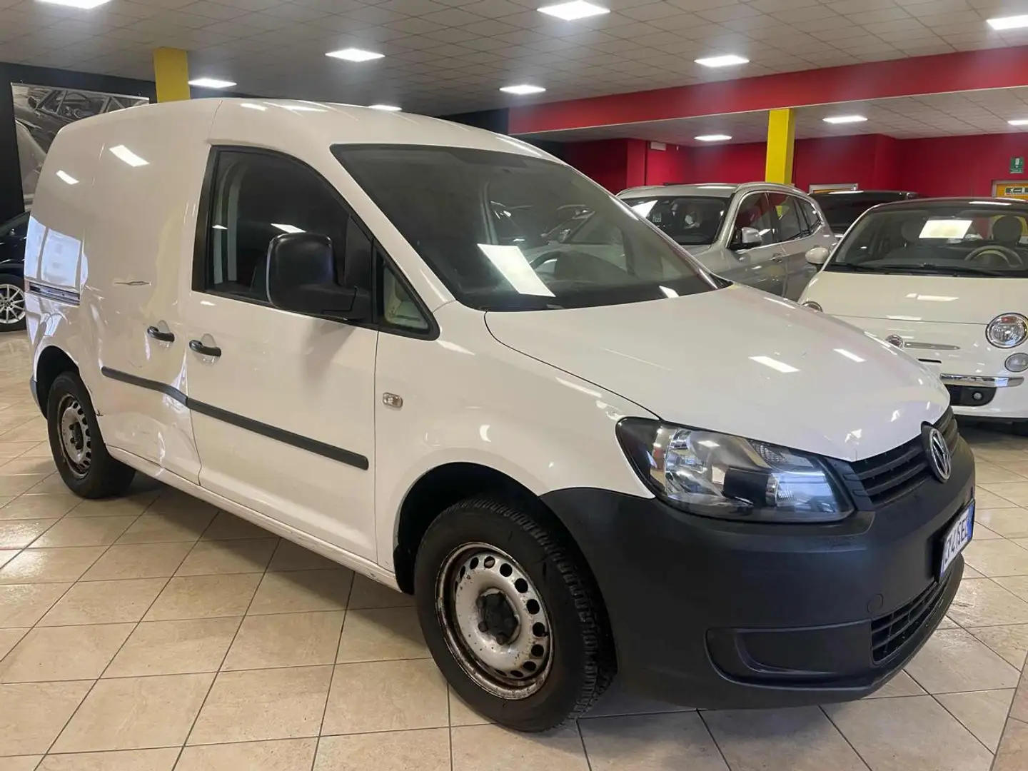 Volkswagen Caddy 1.6 TDI 75 CV 3p. Economy Van Blanc - 1