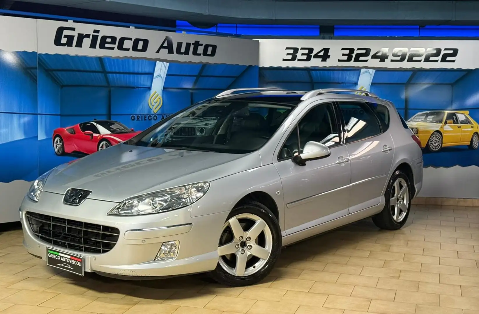 Peugeot 407 407 163cv 2.0CC TETTO PANORAMICO Grigio - 1