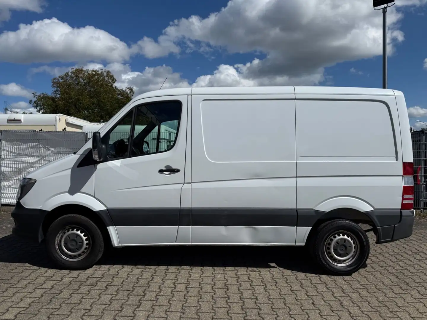 Mercedes-Benz Sprinter II Kasten 214 CDI *NAVI*KLIMA*R-KAM*AHK Weiß - 2