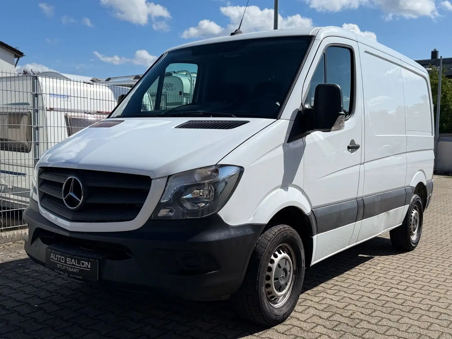 Mercedes-Benz Sprinter II Kasten 214 CDI *NAVI*KLIMA*R-KAM*AHK Weiß - 1