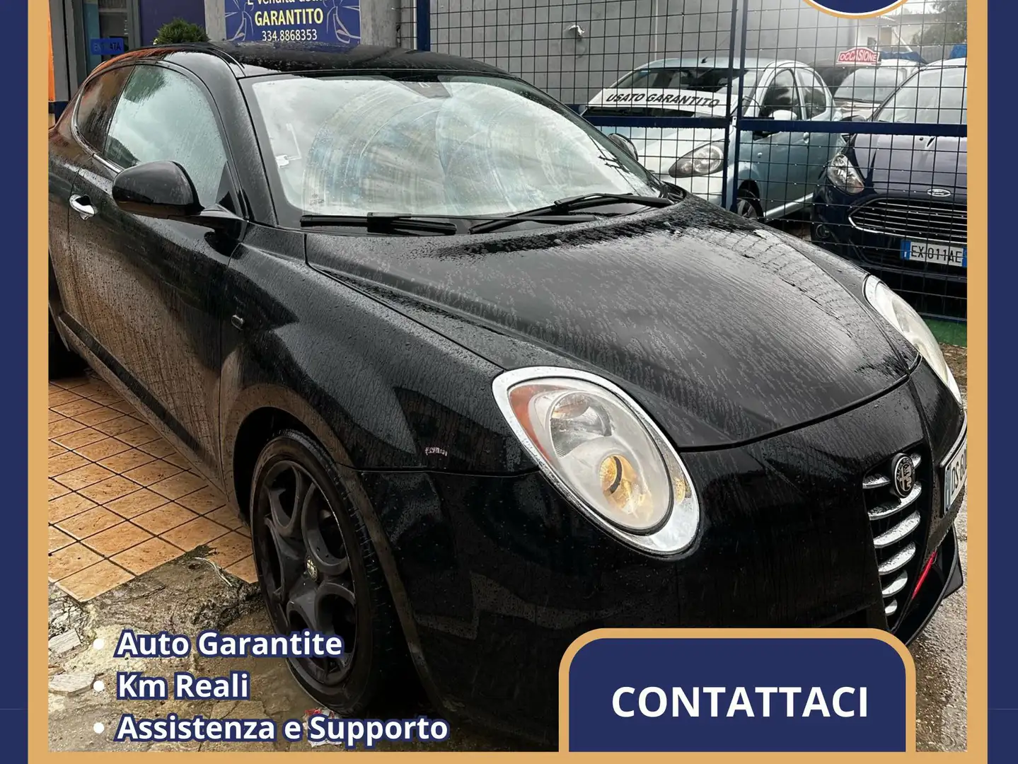 Alfa Romeo MiTo MiTo 2008 1.4 tb Distinctive Premium Pack 155cv Negro - 1