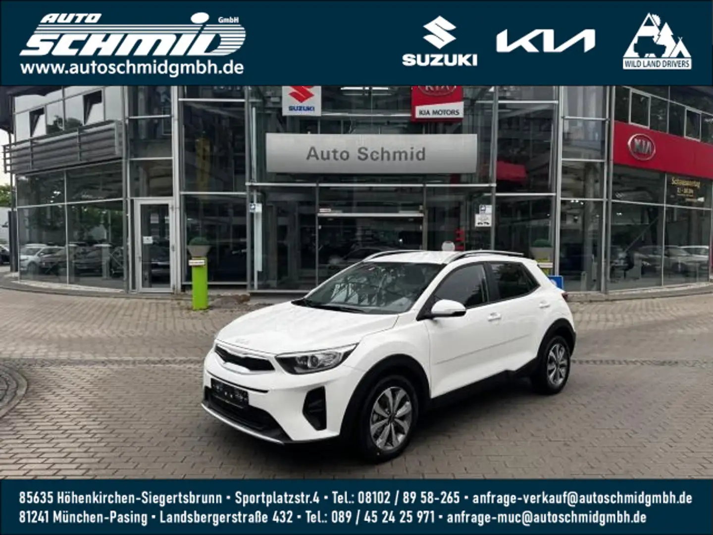 Kia Stonic STONIC 1.0T AUTOMATIK VISION Weiß - 1