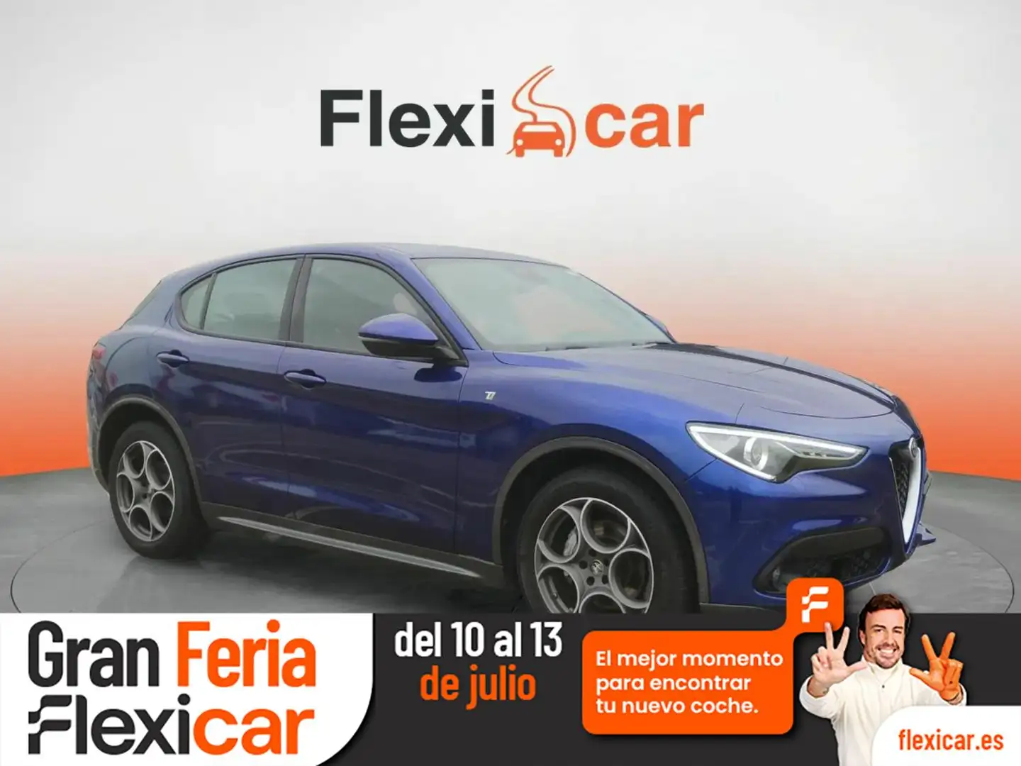 Alfa Romeo Stelvio 2.2 Diésel 154kW (210CV) TI Q4 Azul - 1