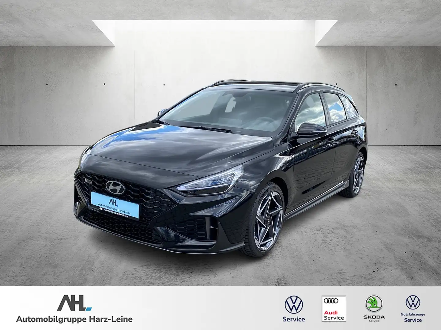 Hyundai i30 1.5 T-GDI "N-Line" 7-DCT/NAVI/LED/RFK/GRA Schwarz - 1