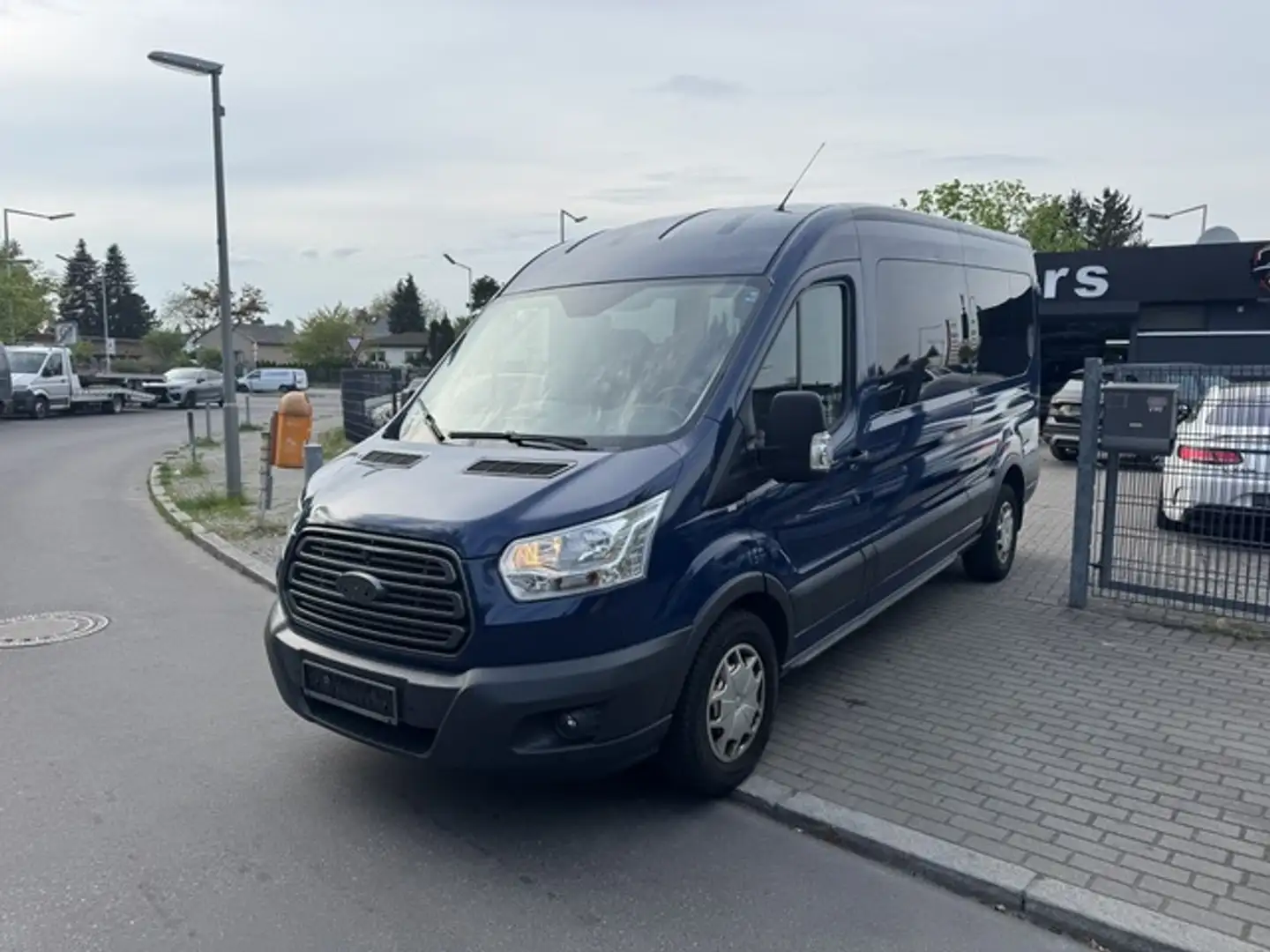 Ford Transit 350 L3H3*El.Rampe*Behindert*Klima* Weiß - 1