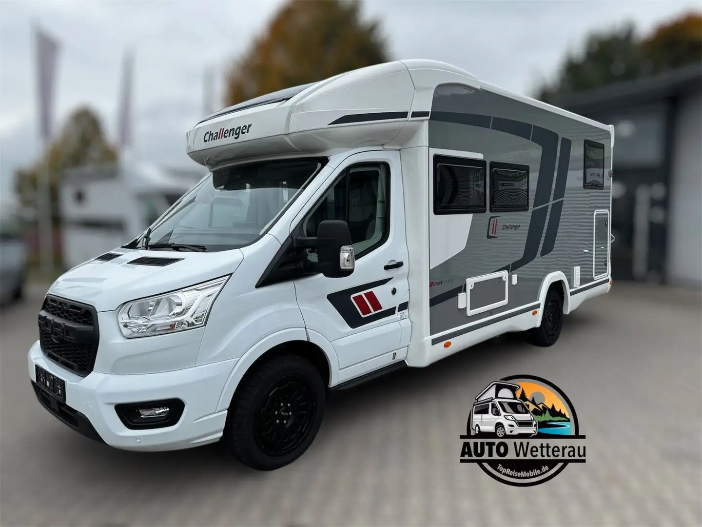 Challenger 337 Etape Edition Mod.25 18"Räder,AHK, TV, Lithi Gris - 2