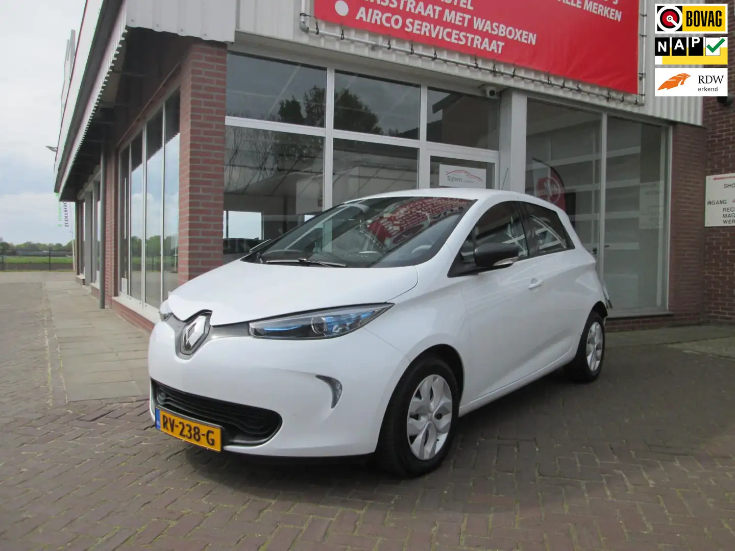 Renault ZOE Q90 Life Quickcharge 41 kWh /koop accu/ snel laad Weiß - 1