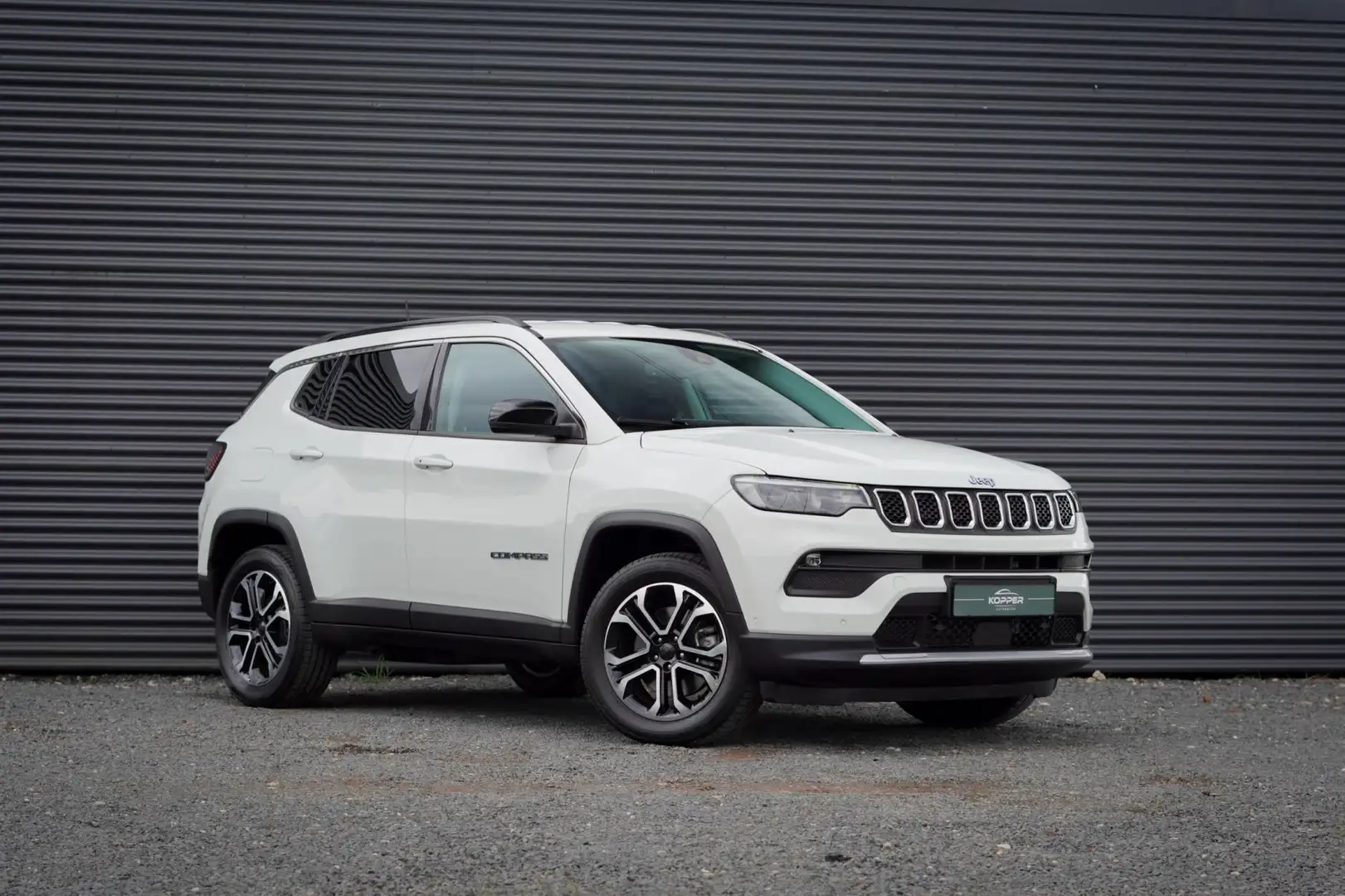 Jeep Compass 4xe 190 Plug-in Hybrid / Navi / 18'' / Incl BTW White - 2