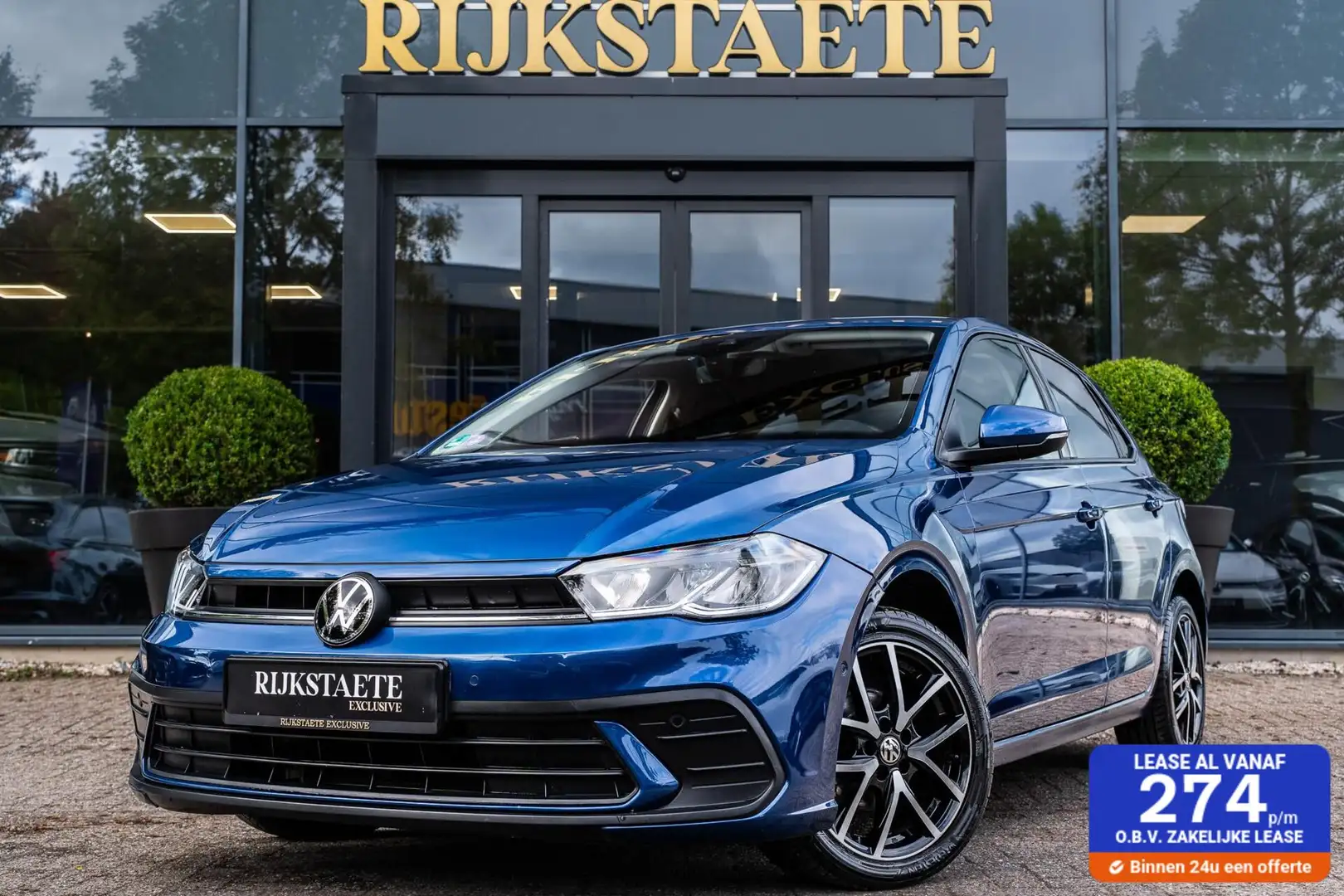 Volkswagen Polo 1.0 TSI Highline|ACC|CARPLAY|16''|PDC|LED Blau - 1