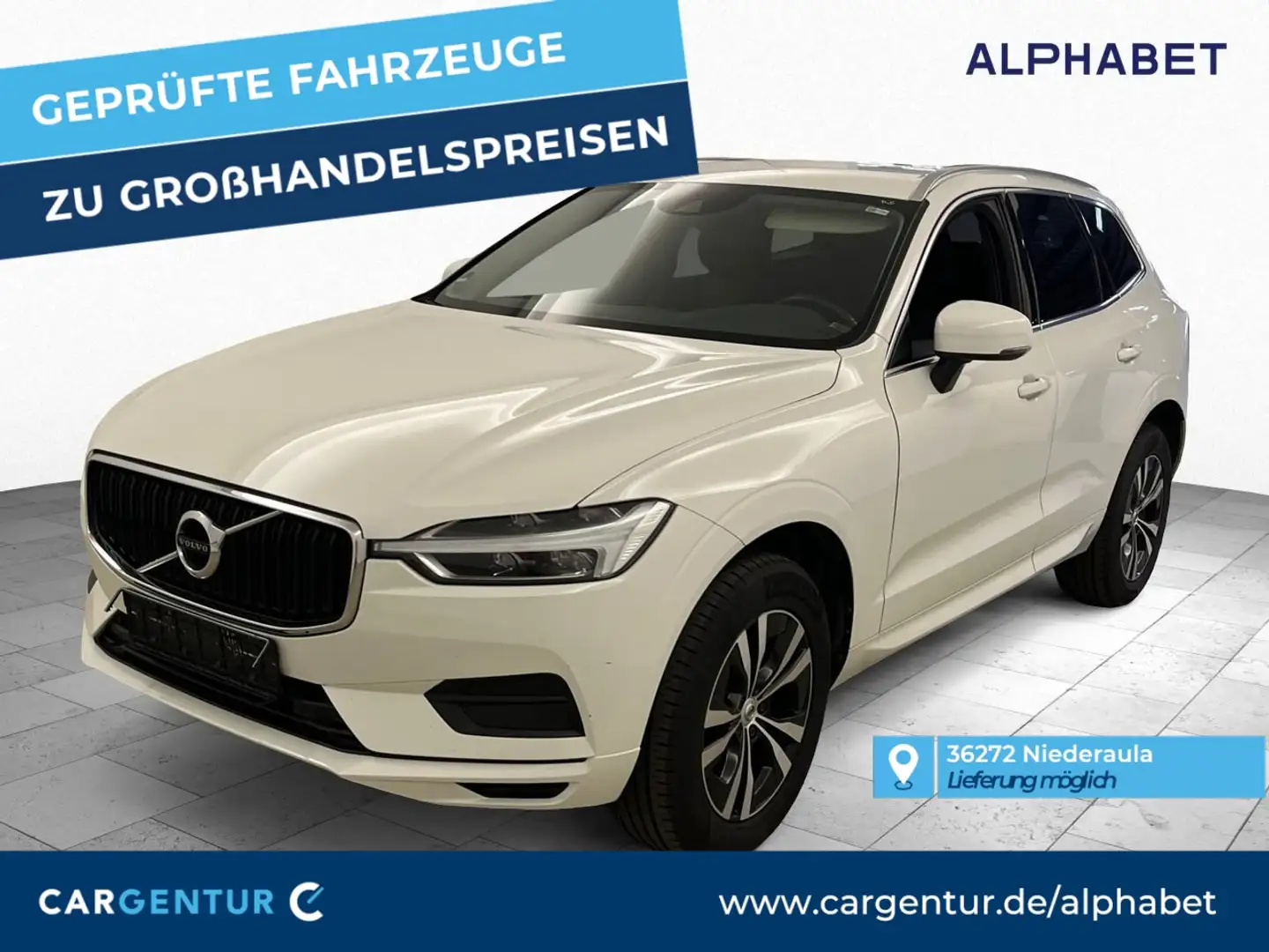 Volvo XC60 XC 60 D4 2WD Momentum Pro ACC BLIS El.Heckkl. LED Weiß - 1