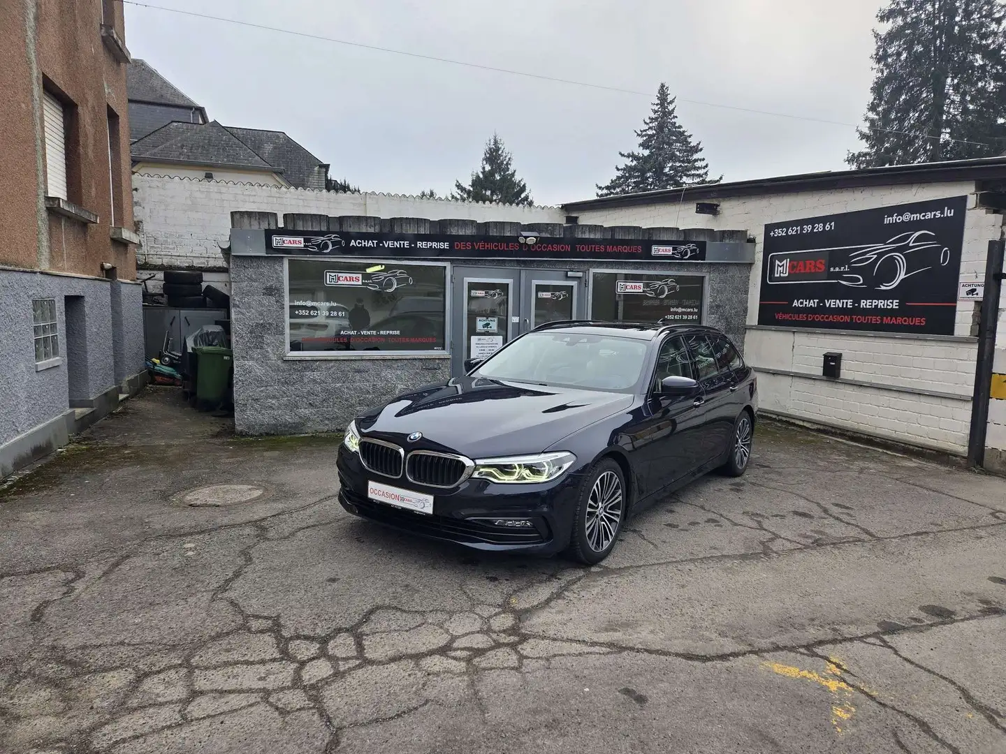 BMW 530 d  265 ch BVA8 SPORTLINE PANORAMA LED Noir - 1